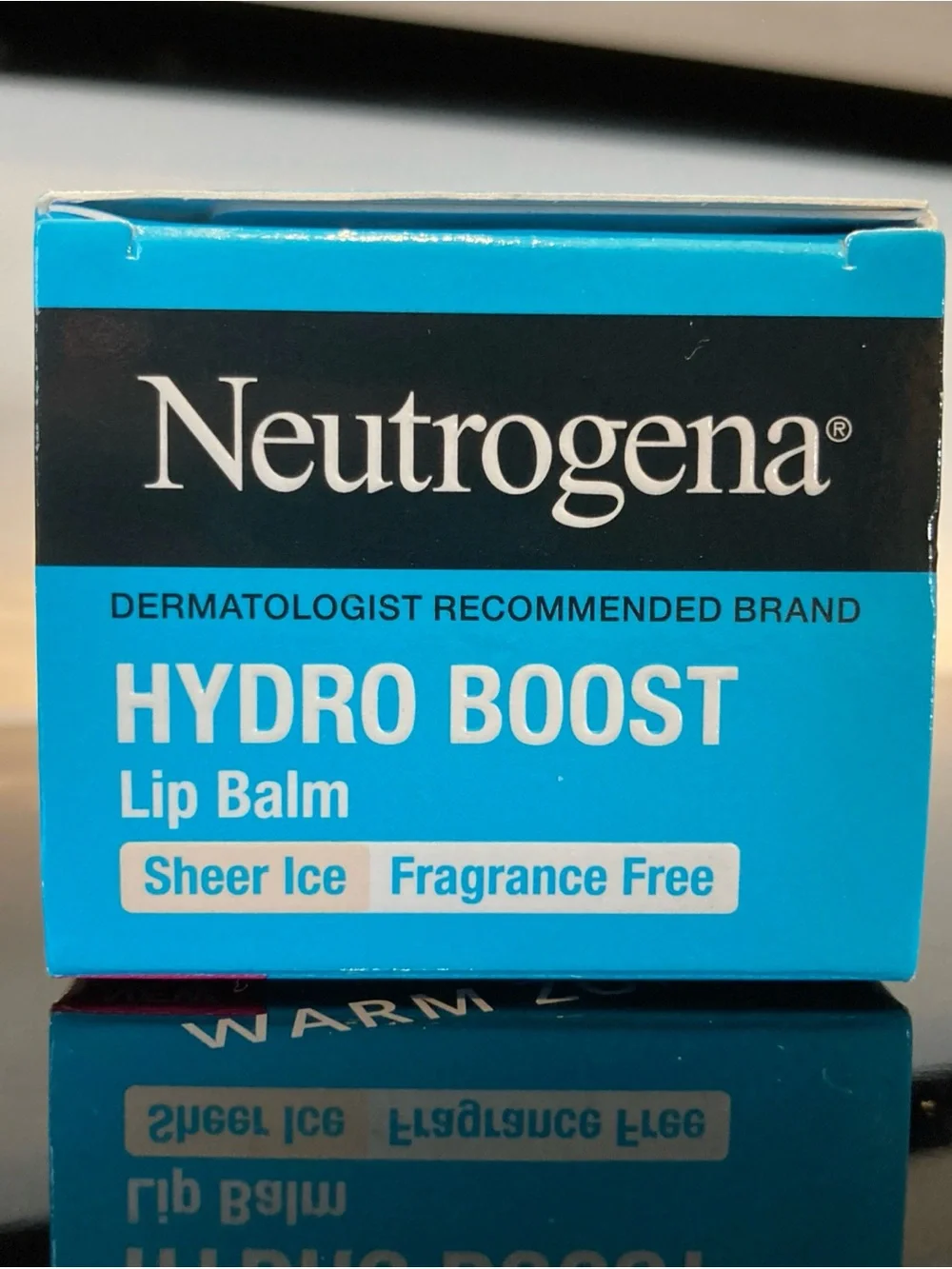 Neutrogena Hydro Boost Lip Balm Sheer Ice New in Box .5 oz Fragrance Free